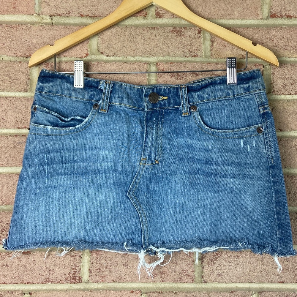 Aeropostale Y2K Jean mini skirt Vintage Low Rise